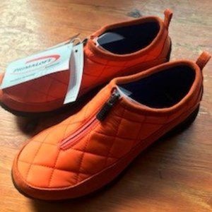 Women's Lands' End WM Weatherfiled Shoe Orange 11M